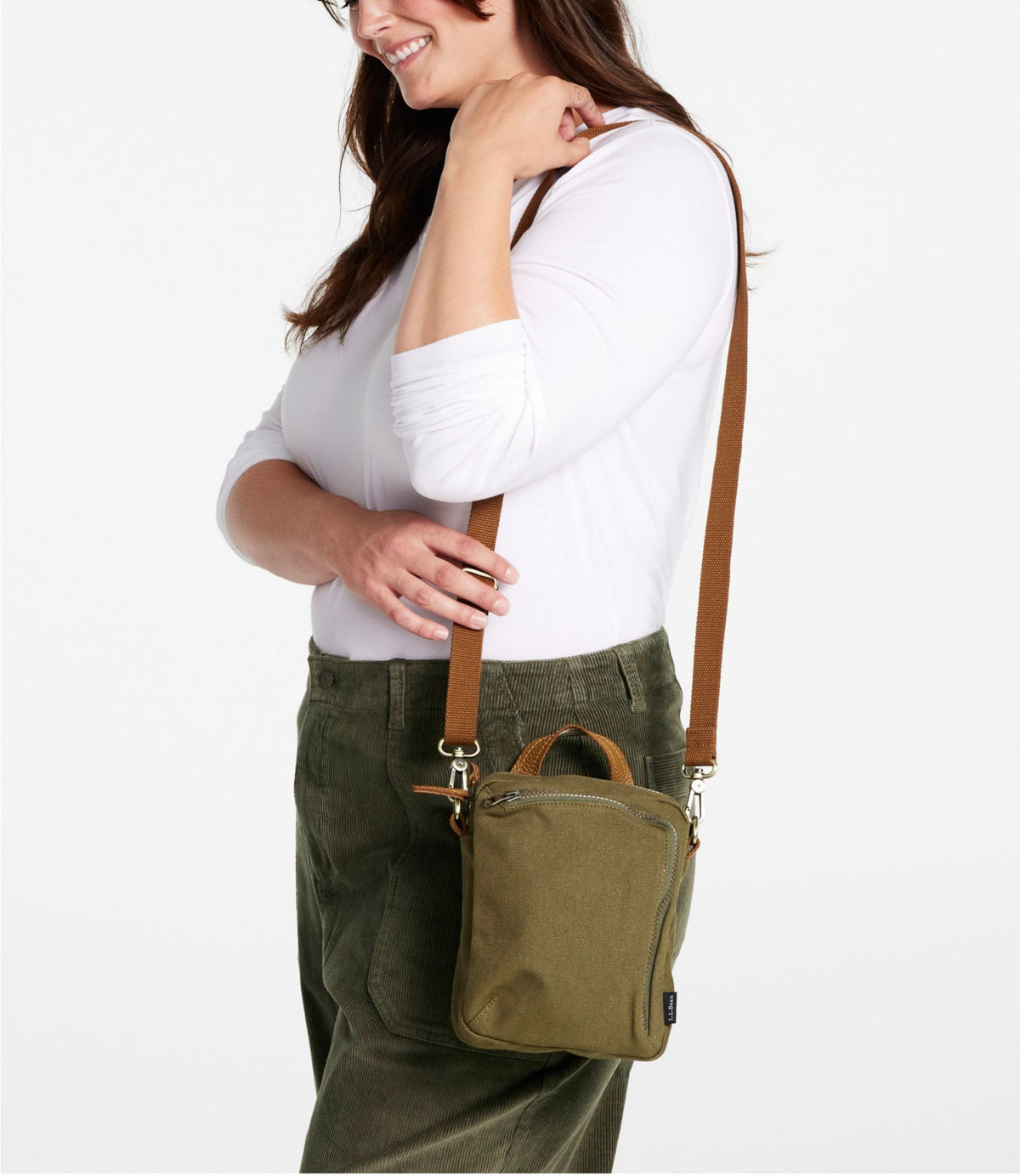 L.L.Bean Essential Crossbody Bag Black