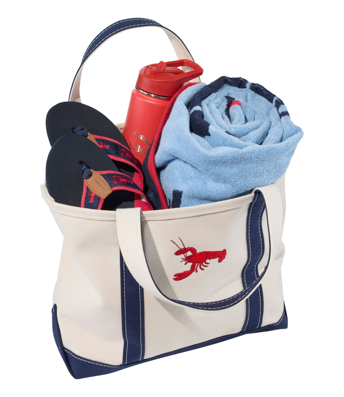 L.L.Bean Boat and Tote®, Lobster Blue/Red Lobster