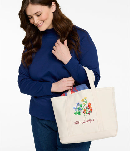 L.L.Bean Boat and Tote®, L.L.Bean & Jess Franks Jess Franks Wildflowers