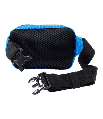 L.L.Bean L.L.Bean Stowaway Waist Pack, Print Medium Blue Grid
