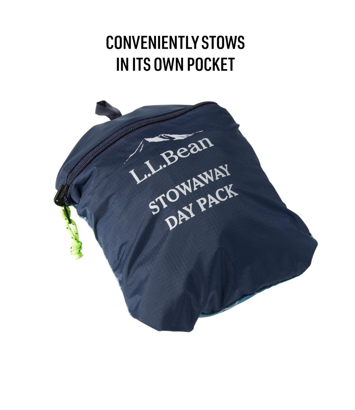 L.L.Bean L.L.Bean Stowaway Pack, 20L Bright Navy