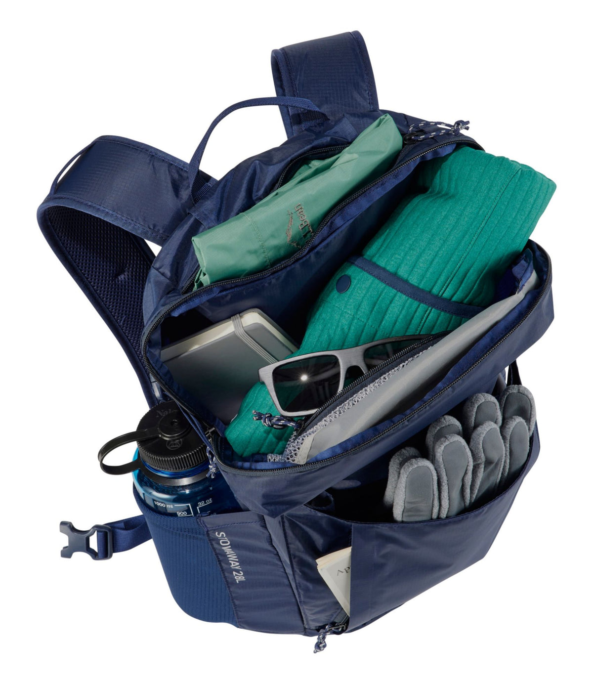 L.L.Bean Stowaway Day Pack, 28L Bright Navy