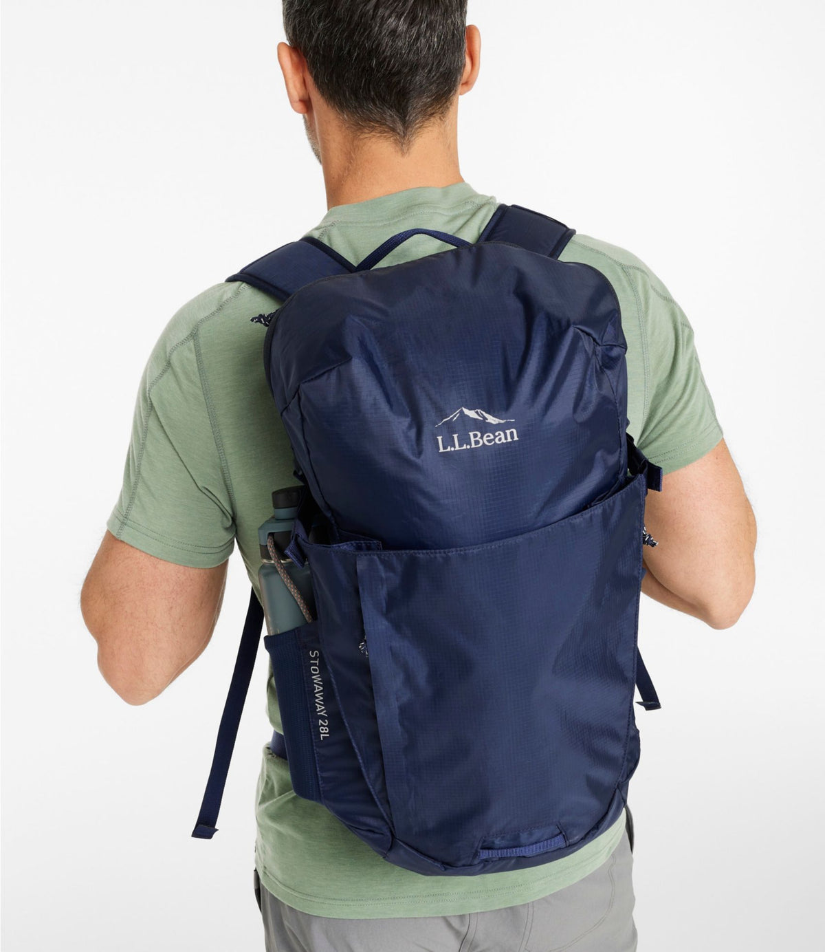 L.L.Bean Stowaway Day Pack, 28L Bright Navy