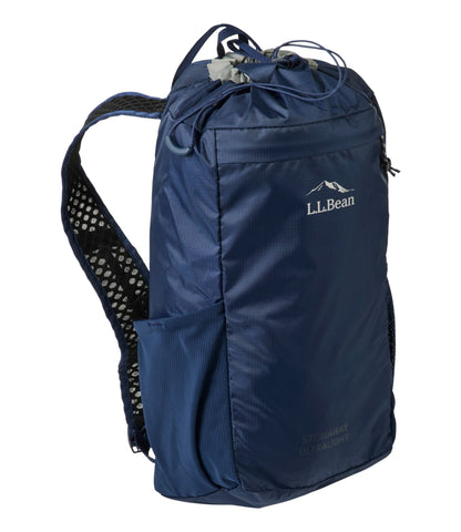 L.L.Bean Stowaway Ultralight Cinch Pack Bright Navy