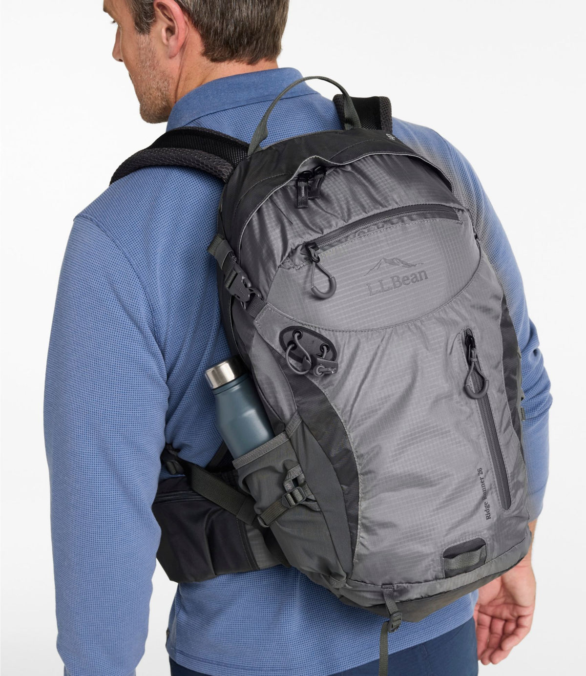 L.L.Bean L.L.Bean Ridge Runner 26L Plus Day Pack Storm Cloud