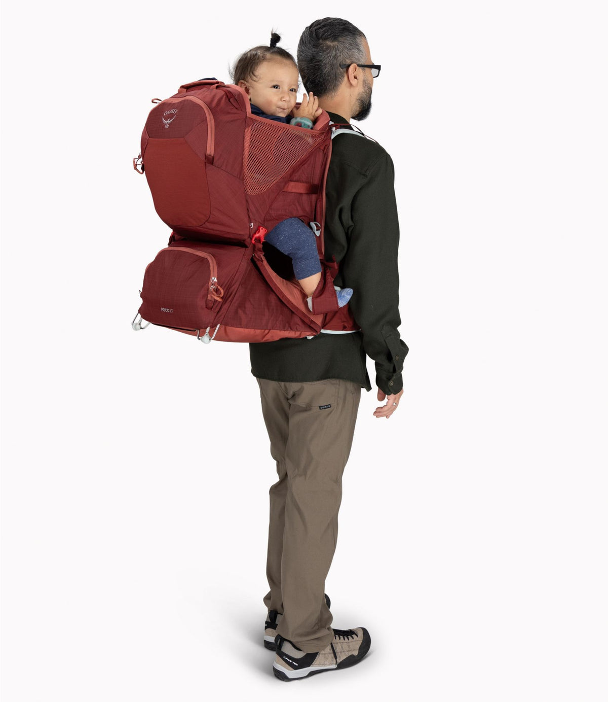 L.L.Bean Osprey Poco LT Child Carrier Backpack Deep Peyto