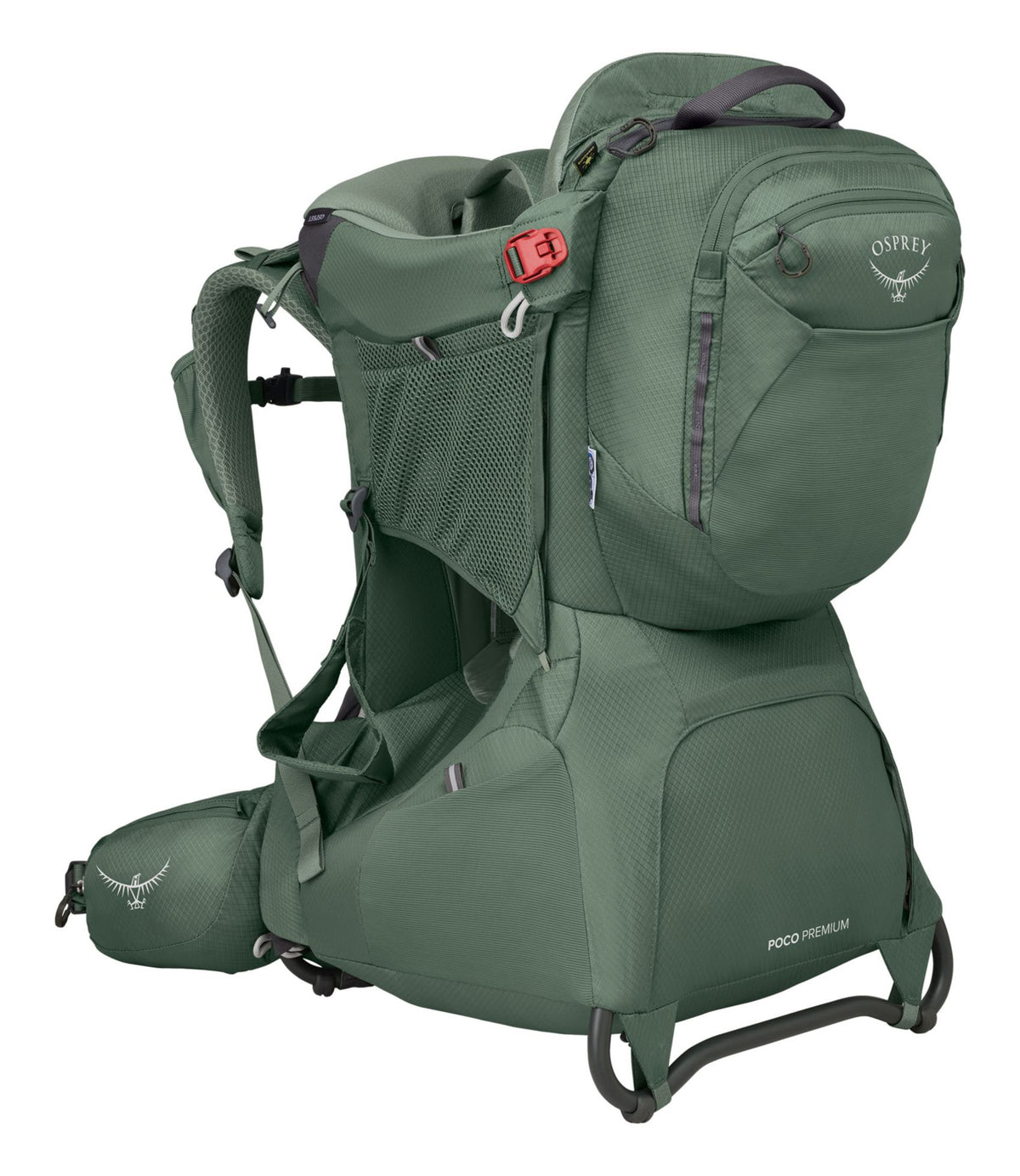 L.L.Bean Osprey Poco Premium Child Carrier Backpack Koseret Green