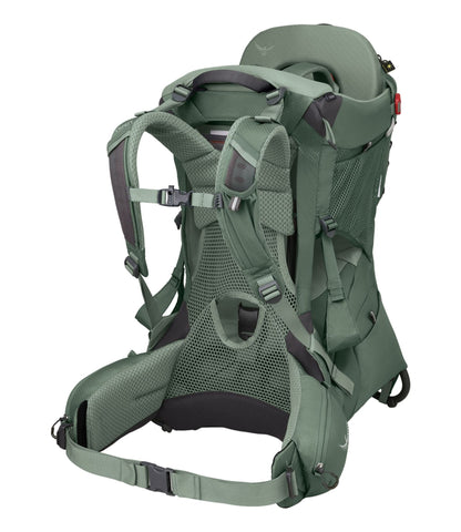 L.L.Bean Osprey Poco Premium Child Carrier Backpack Koseret Green