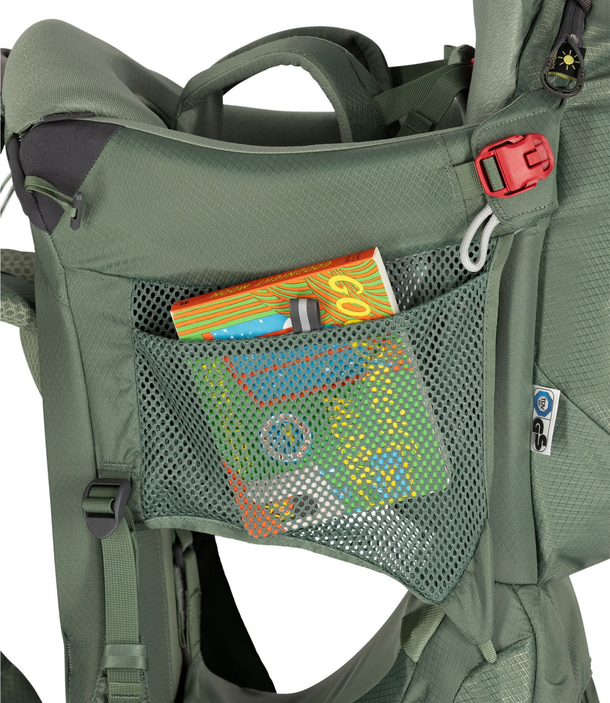 L.L.Bean Osprey Poco Premium Child Carrier Backpack Koseret Green