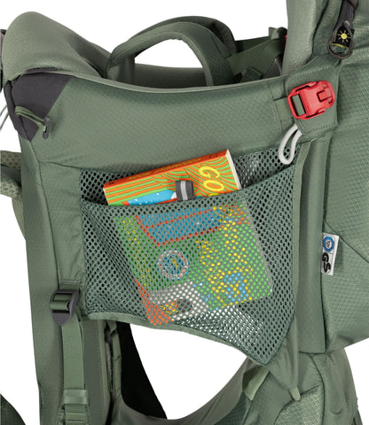 L.L.Bean Osprey Poco Premium Child Carrier Backpack Koseret Green