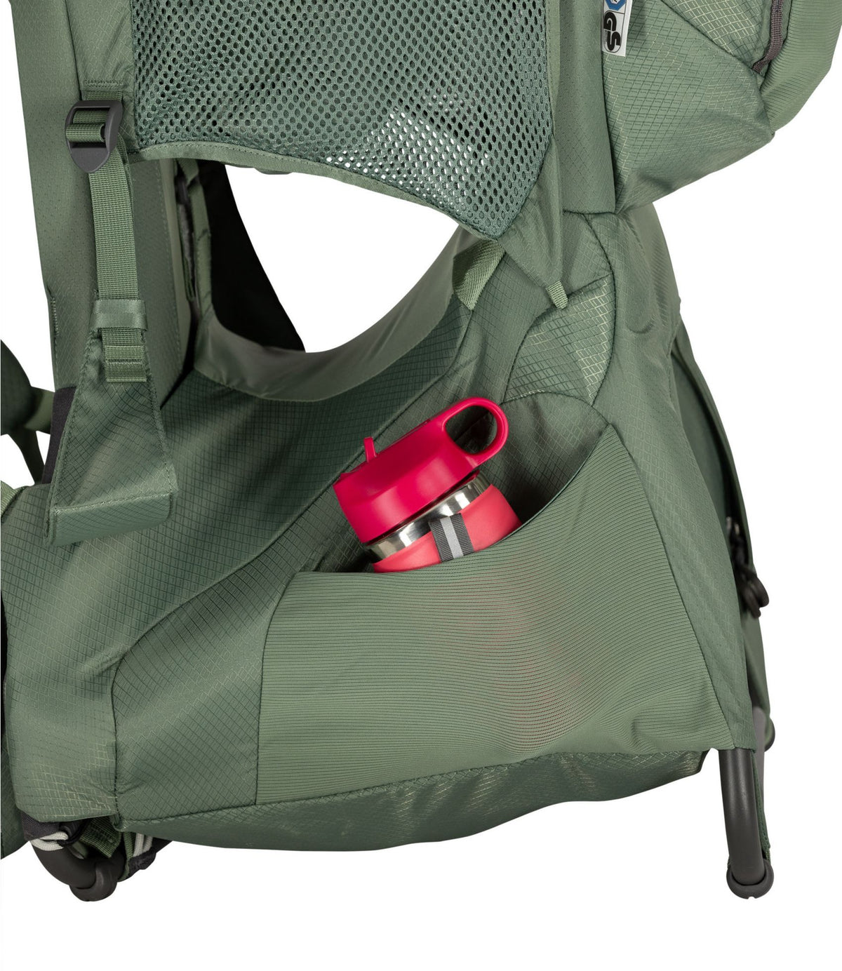 L.L.Bean Osprey Poco Premium Child Carrier Backpack Koseret Green