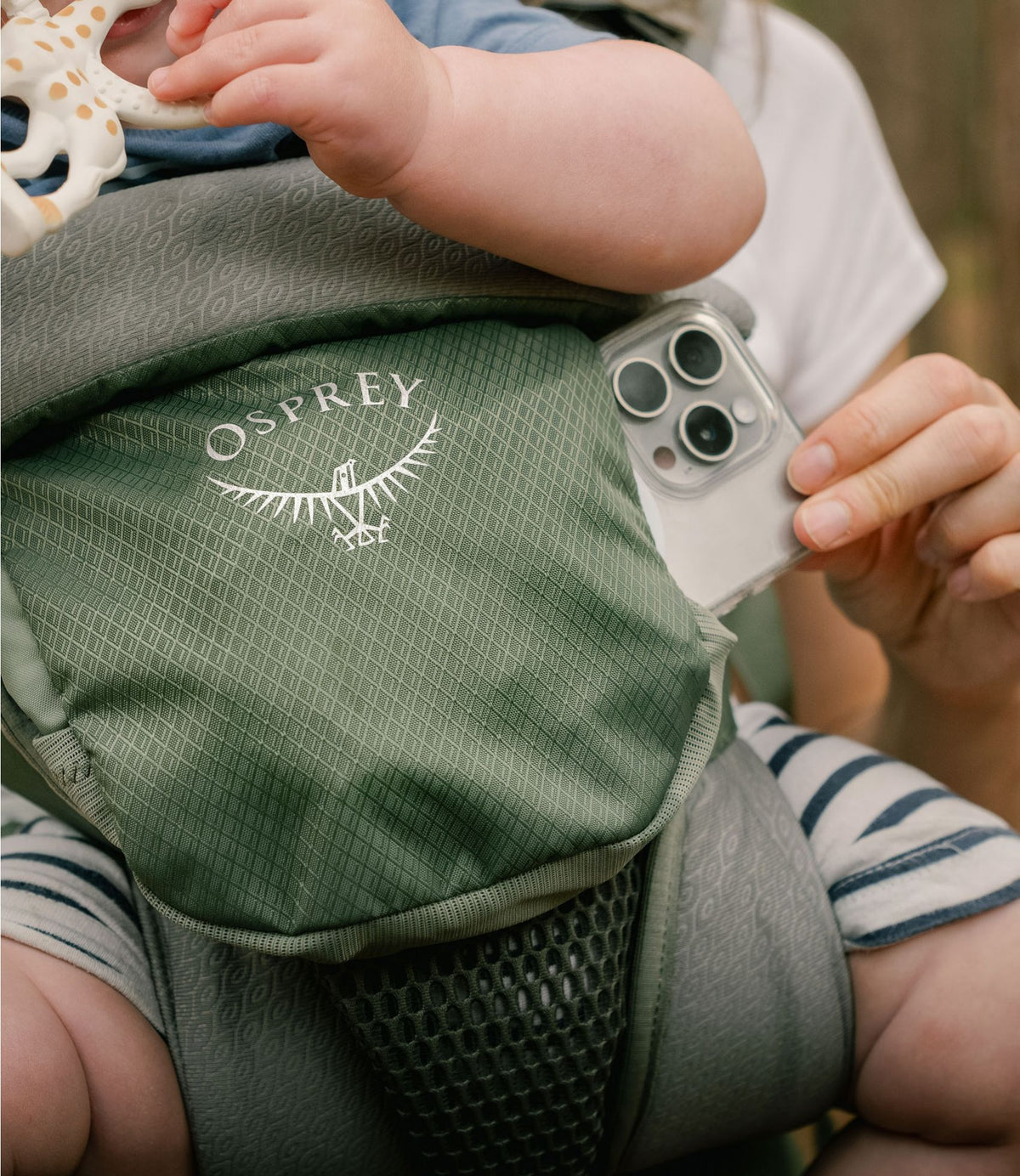 L.L.Bean Osprey Poco Soft Child Carrier Koseret Green
