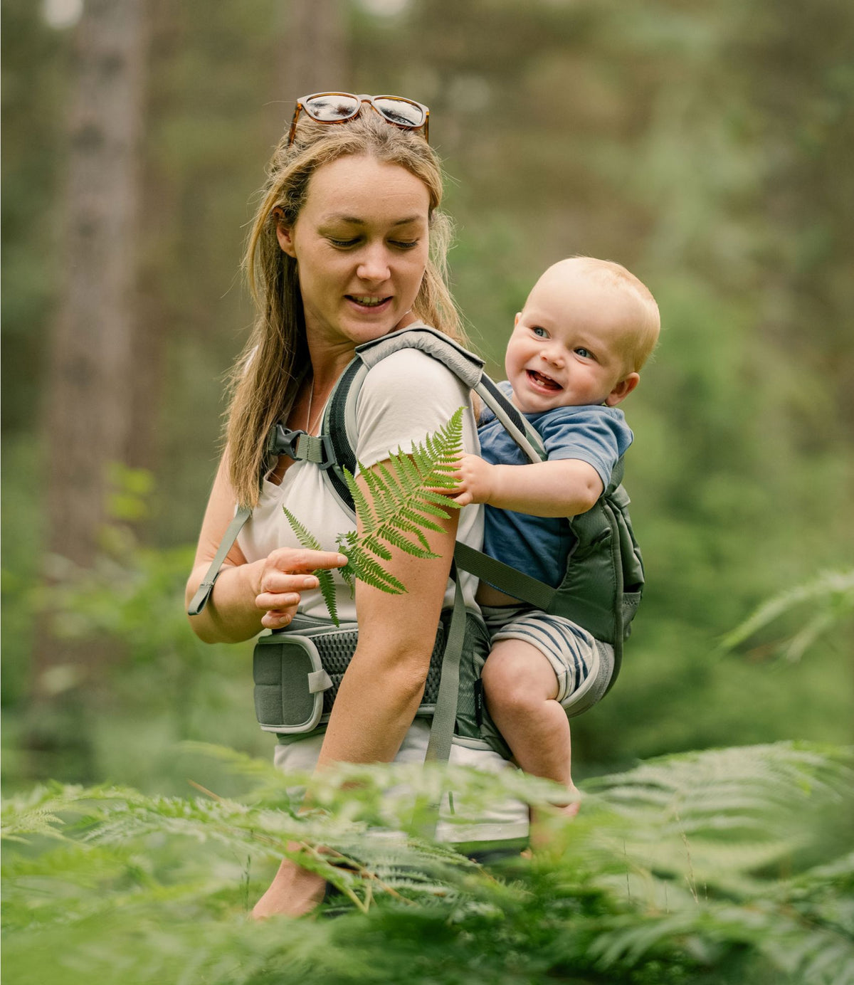 L.L.Bean Osprey Poco Soft Child Carrier Koseret Green