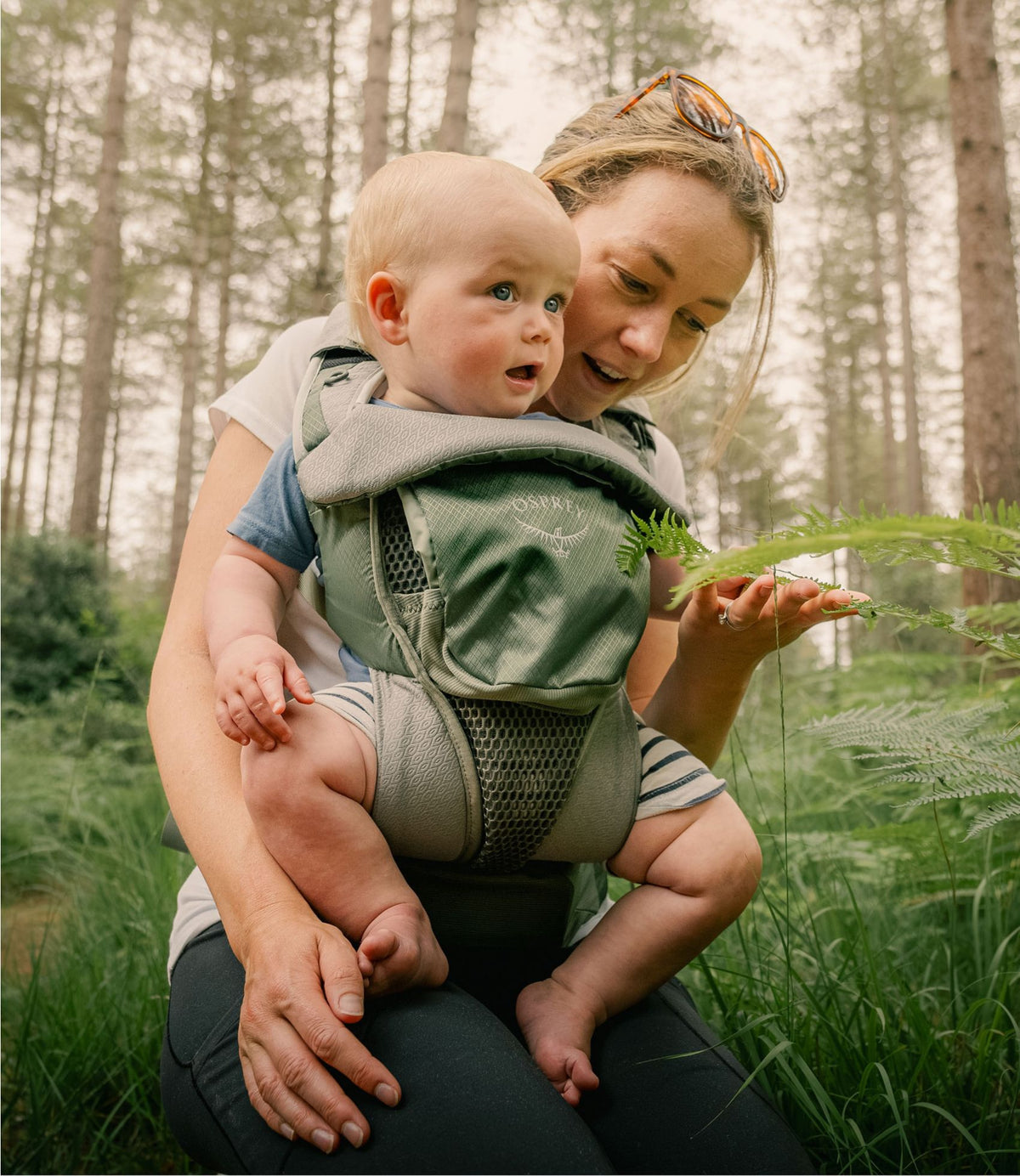 L.L.Bean Osprey Poco Soft Child Carrier Koseret Green