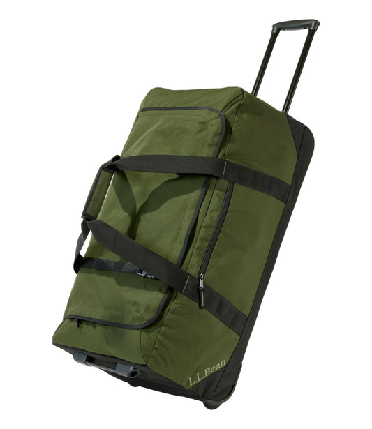 L.L.Bean Adventure Rolling Duffle Bag, X-Large, 95L Tuscan Olive