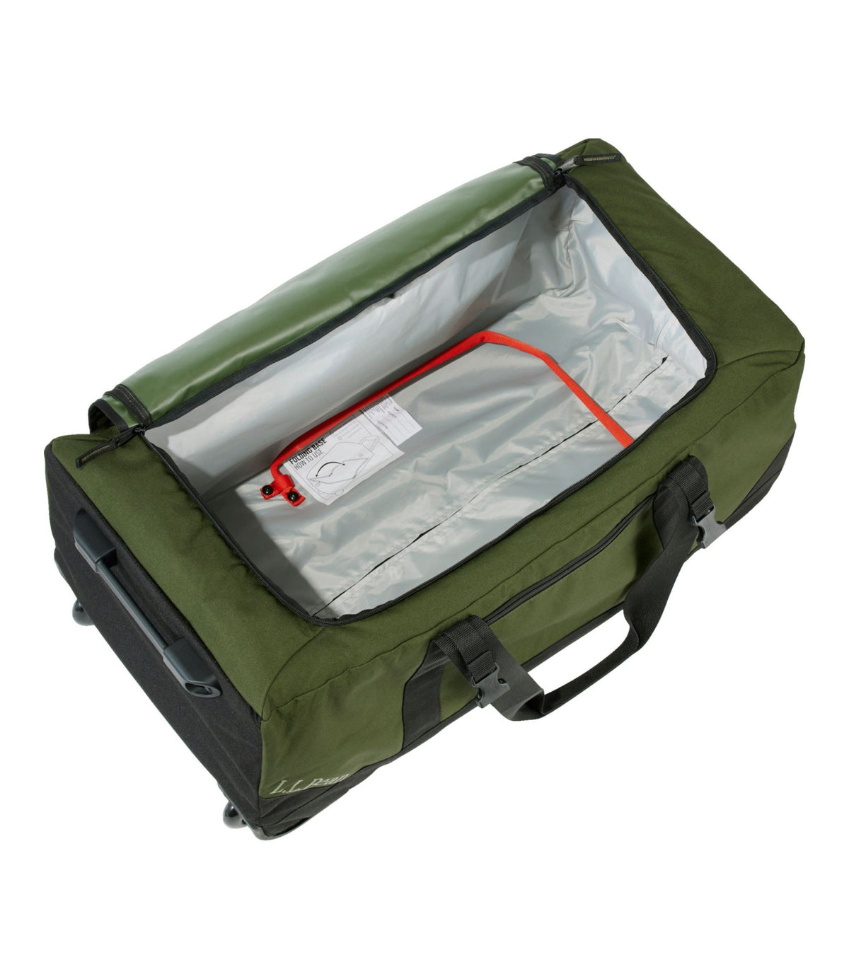 L.L.Bean Adventure Rolling Duffle Bag, X-Large, 95L Tuscan Olive