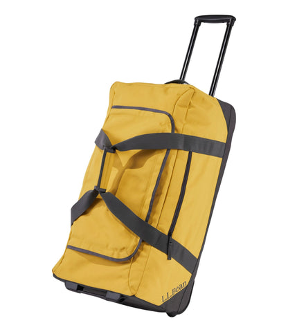 L.L.Bean Adventure Rolling Duffle Bag, Large, 70L Field Gold