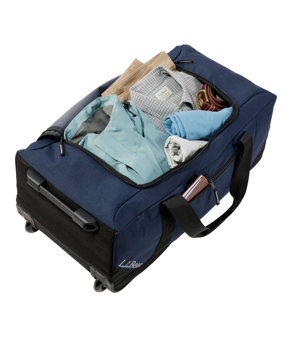 L.L.Bean Adventure Rolling Duffle Bag, Large, 70L Field Gold