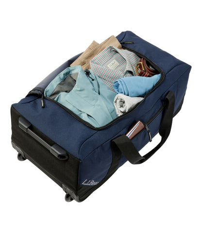 L.L.Bean Adventure Rolling Duffle Bag, Large, 70L Field Gold