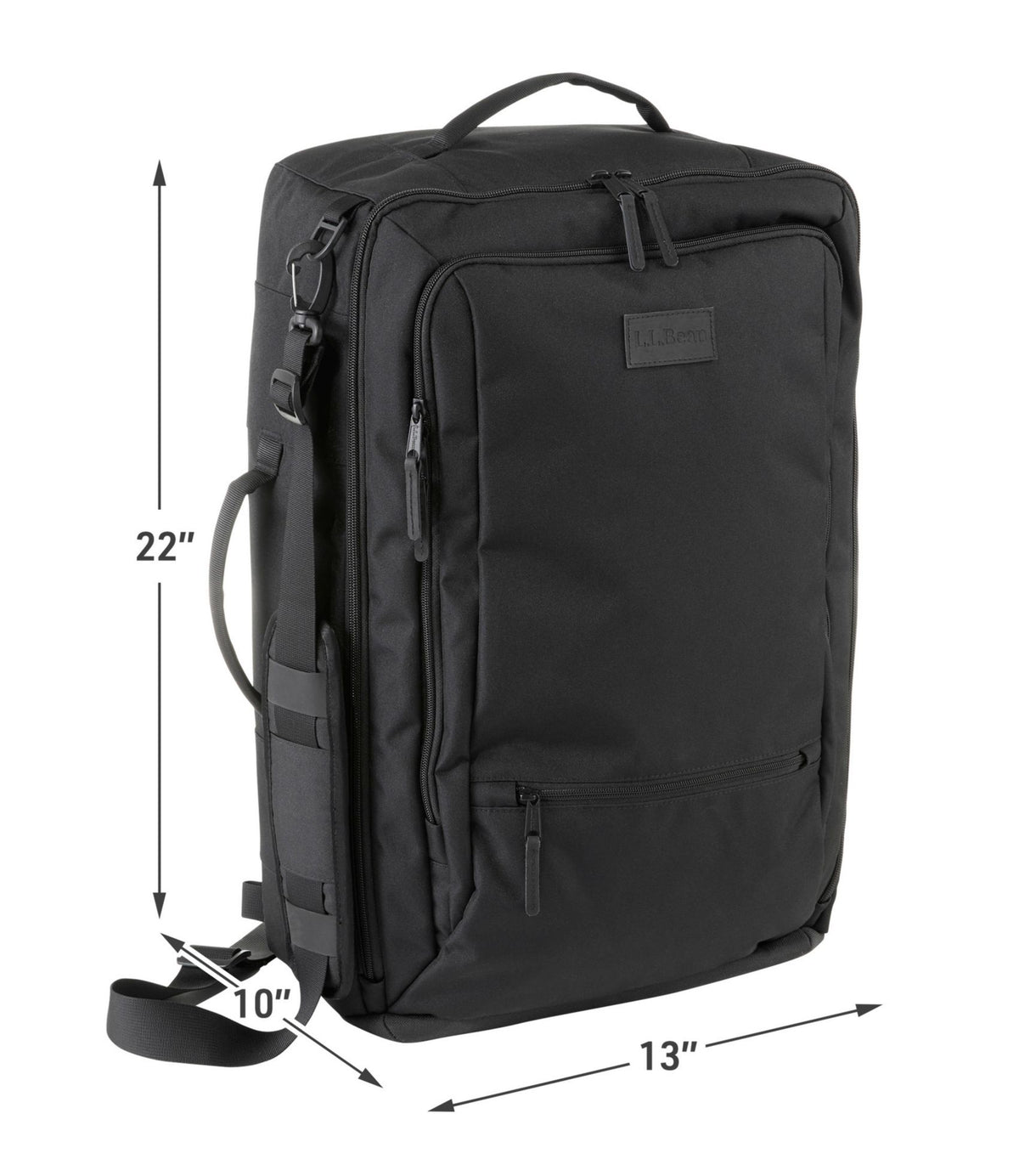 L.L.Bean Continental Luggage, Carry-On Travel Pack Saddle