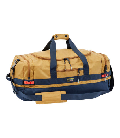 L.L.Bean Mountain Classic Cordura Duffle, Medium Antique Gold/Navy