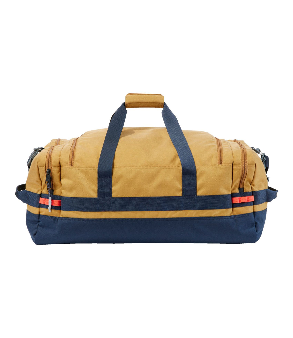 L.L.Bean Mountain Classic Cordura Duffle, Medium Antique Gold/Navy