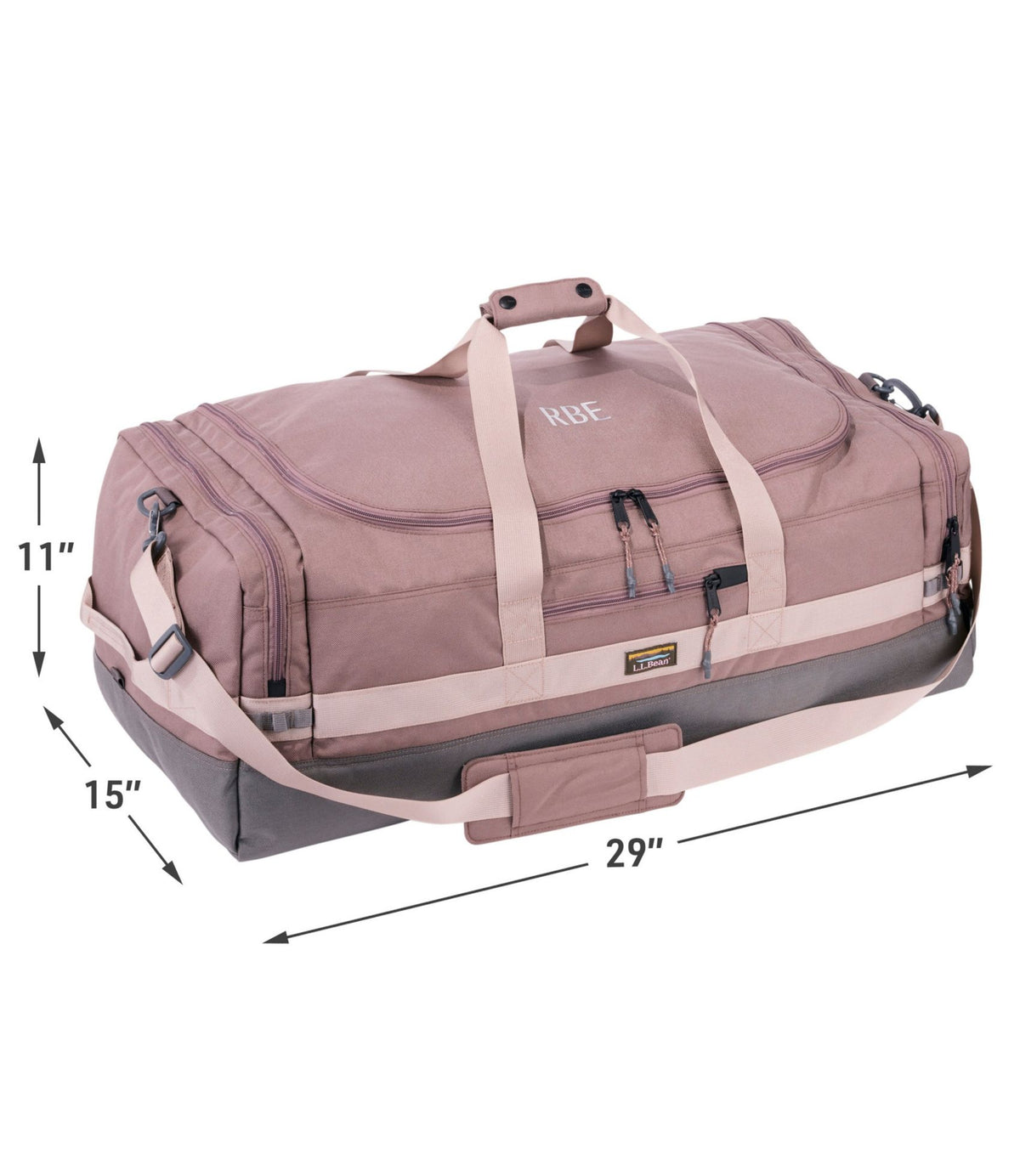 L.L.Bean Mountain Classic Cordura Duffle, Large Antique Gold/Navy