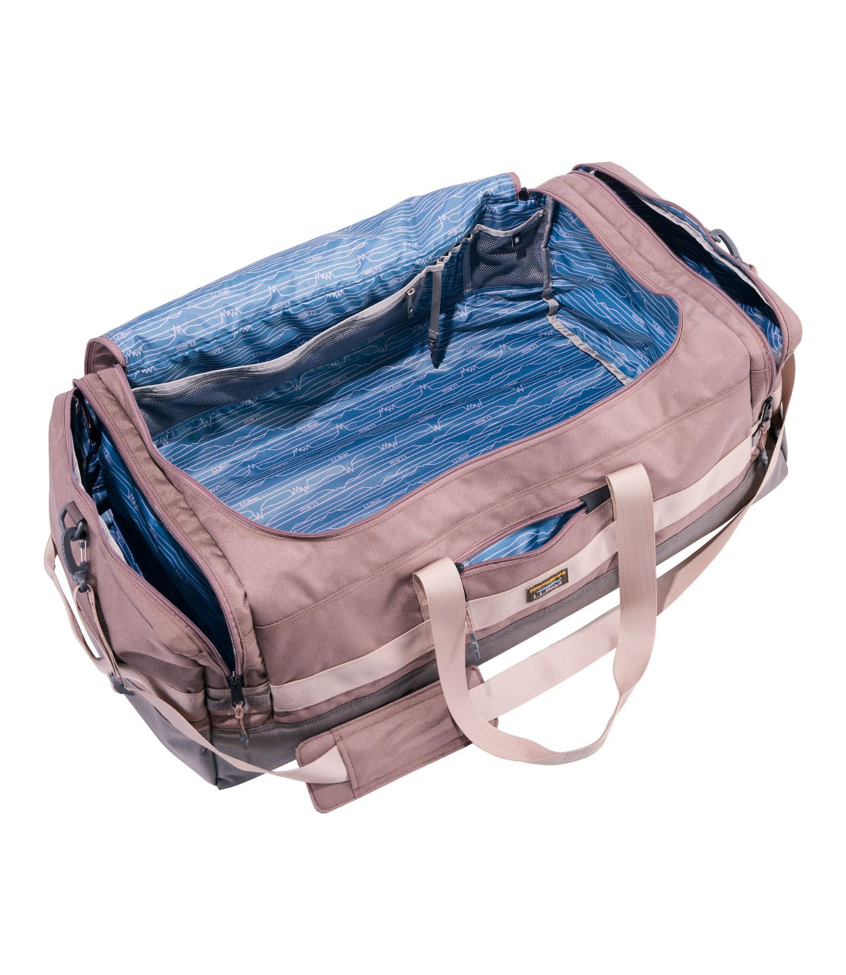L.L.Bean Mountain Classic Cordura Duffle, Large Antique Gold/Navy