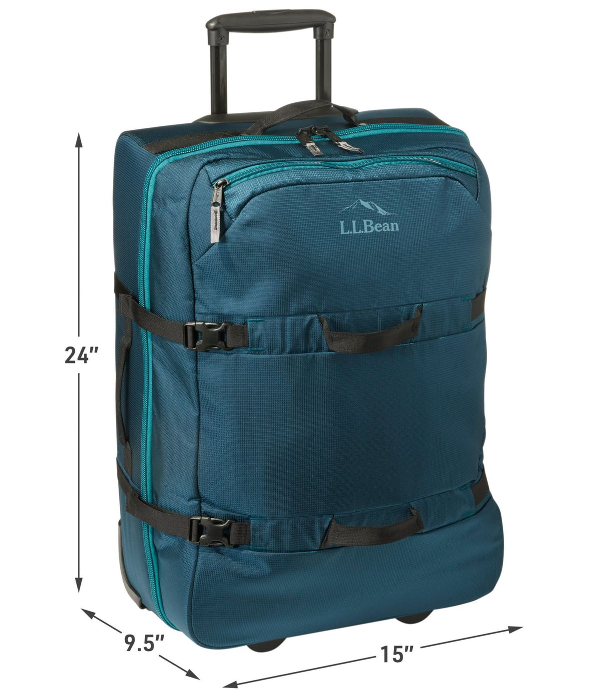 L.L.Bean Approach Rolling Gear Bag, Large Forest Shade