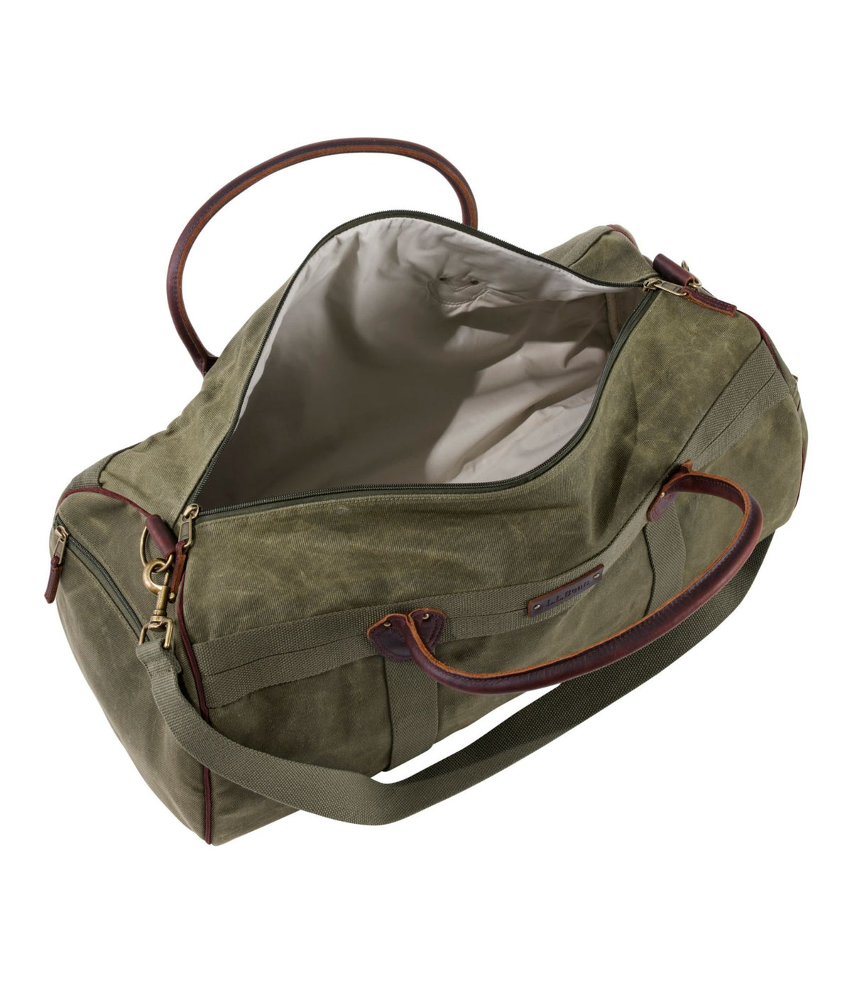 L.L.Bean Waxed Canvas Duffle, Medium Classic Navy