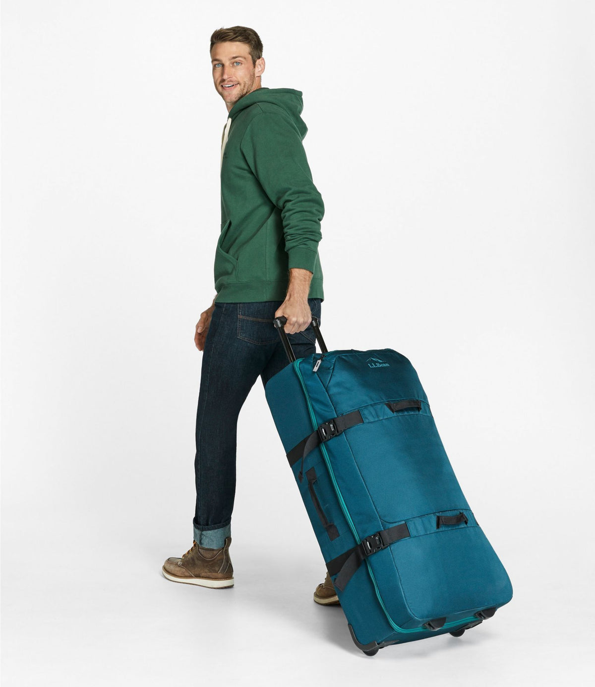 L.L.Bean Approach Rolling Gear Bag, X-Large Deep Admiral Blue