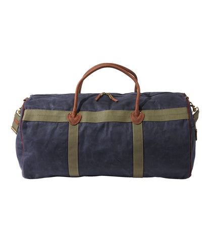 L.L.Bean Waxed Canvas Duffle, Large Classic Navy