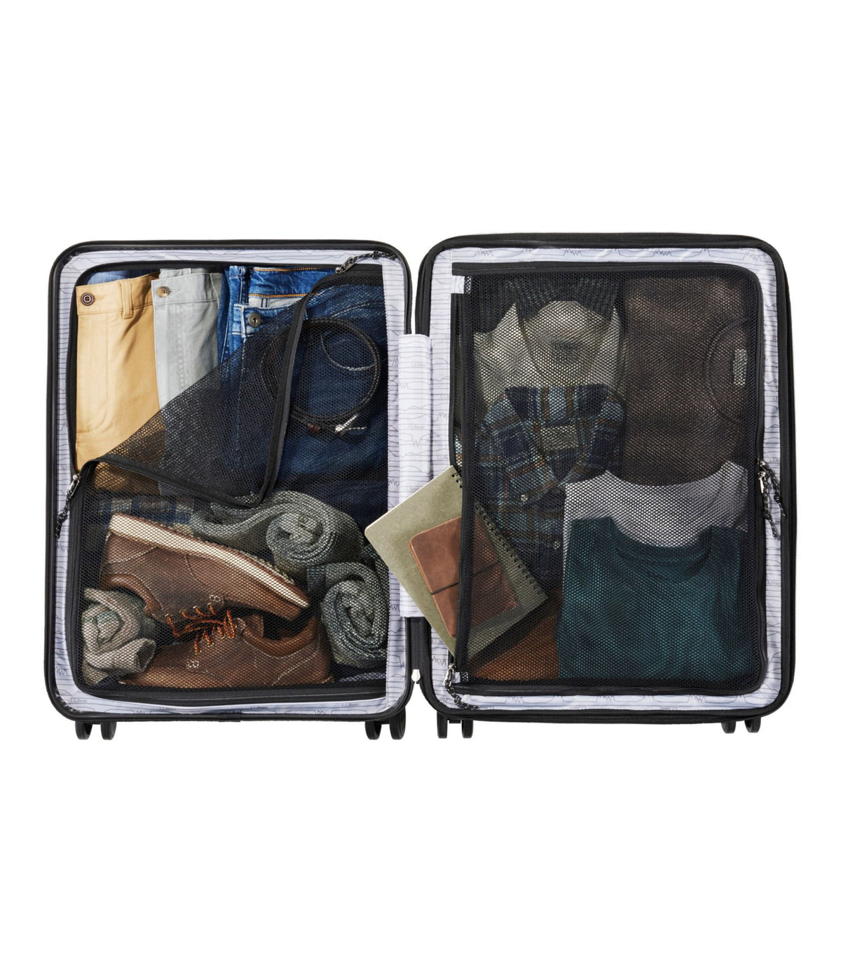 L.L.Bean L.L.Bean Expandable Hardside Spinner, 26" Bay Blue