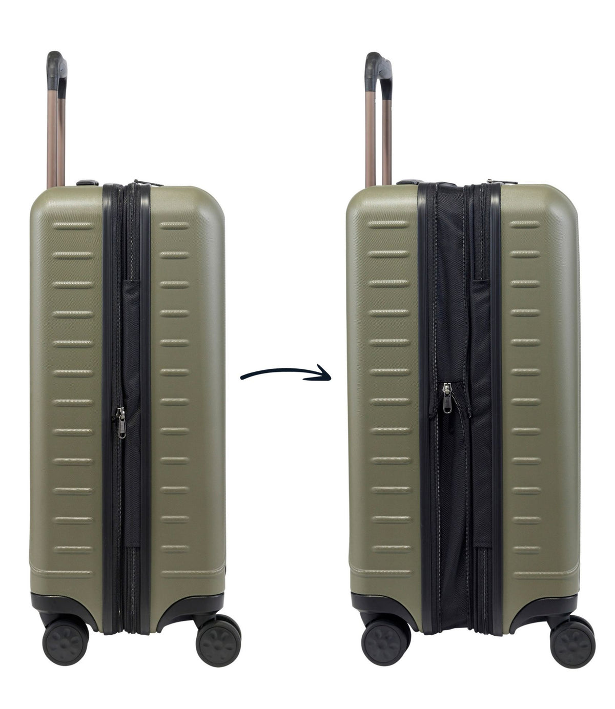 L.L.Bean L.L.Bean Expandable Hardside Spinner, 26" Bay Blue