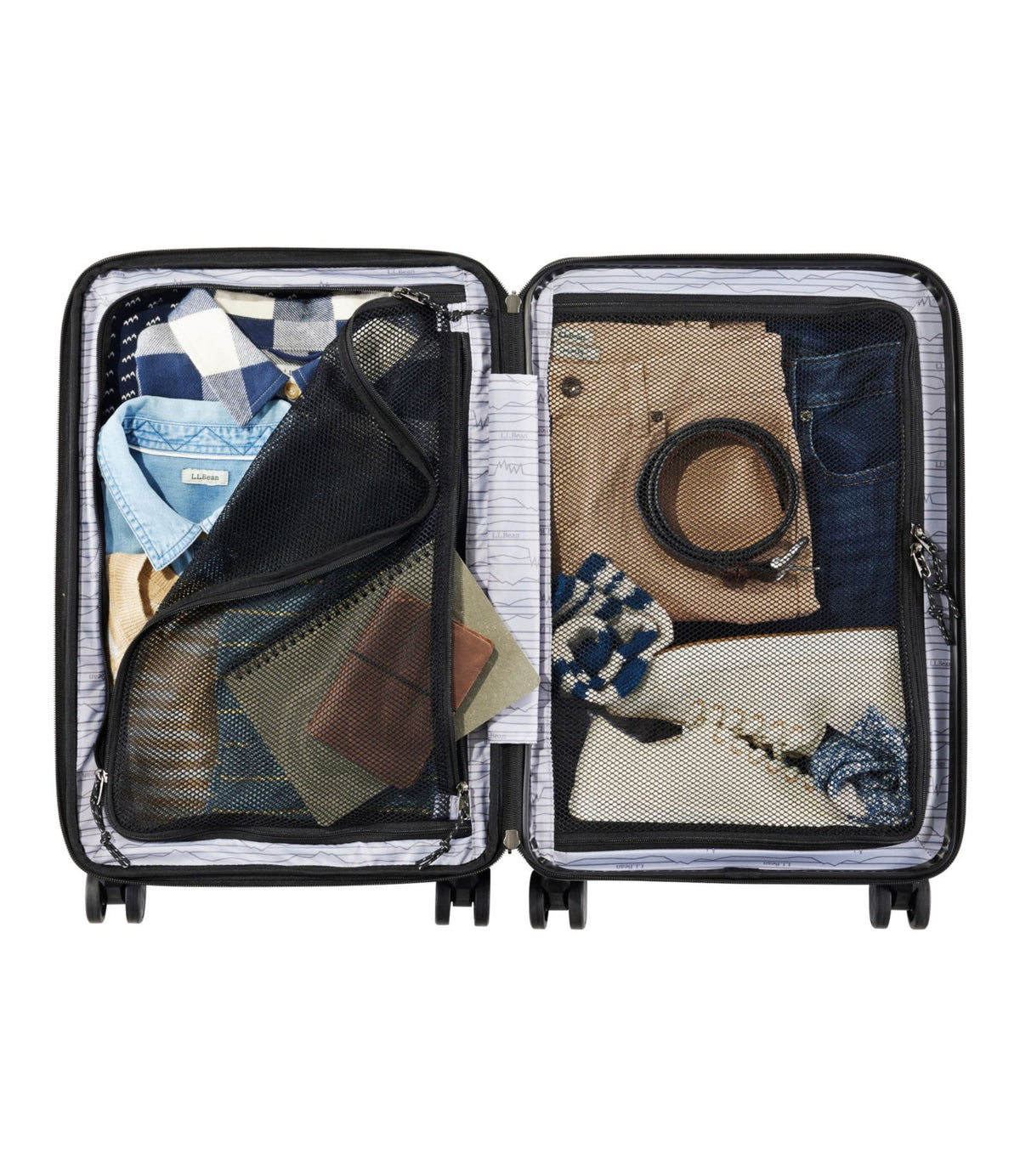 L.L.Bean L.L.Bean Expandable Hardside Spinner, 22" Bay Blue