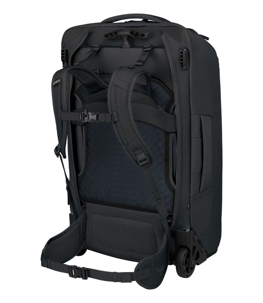 L.L.Bean Osprey Farpoint/Fairview Wheeled Duffle, 65L Black