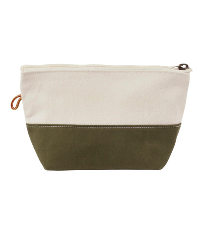 L.L.Bean Boat and Tote Zip Pouch Antique Olive