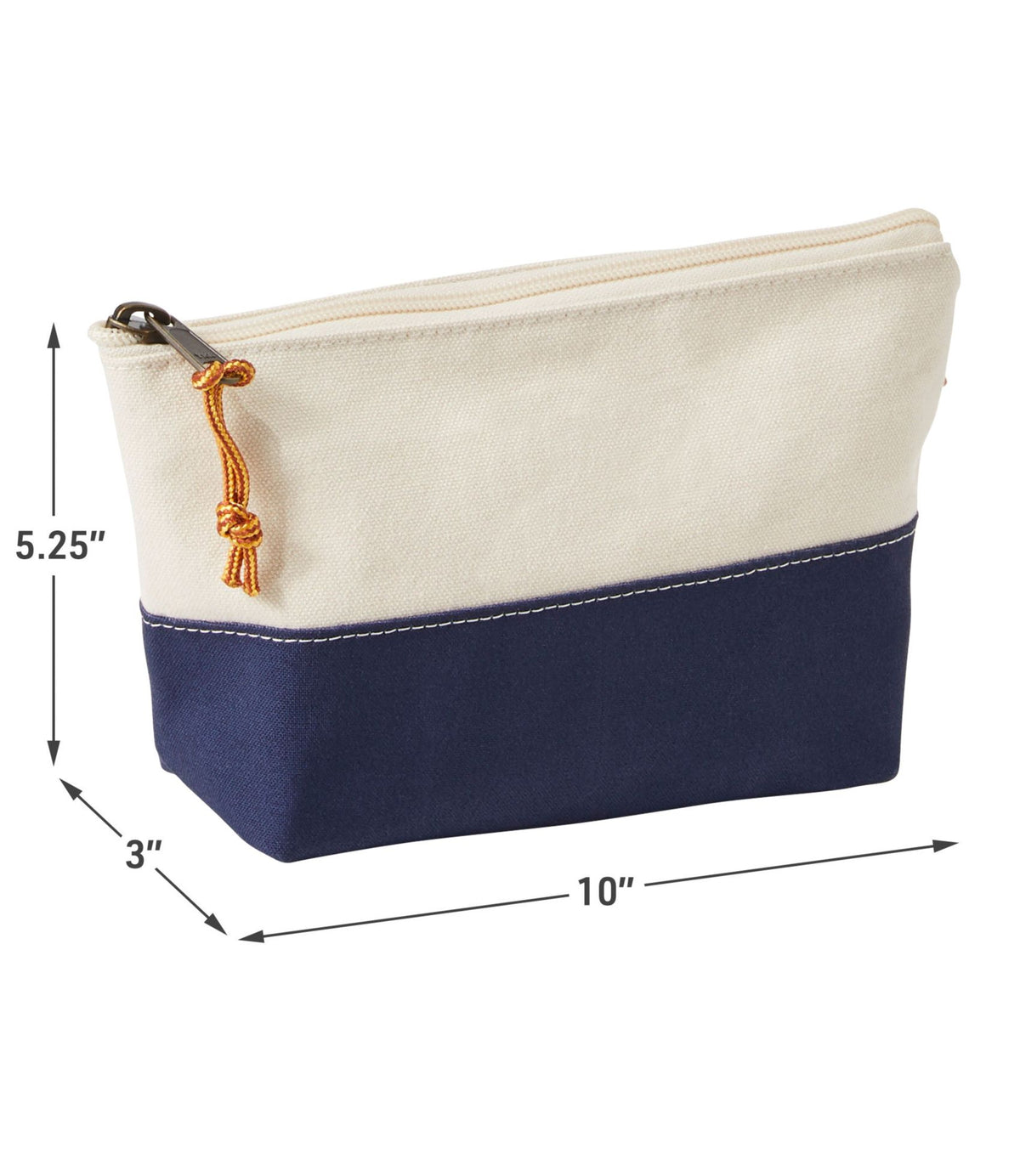 L.L.Bean Boat and Tote Zip Pouch Antique Olive