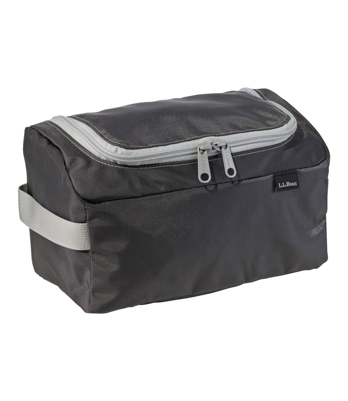 L.L.Bean Personal Organizer Toiletry Kit Alloy Gray