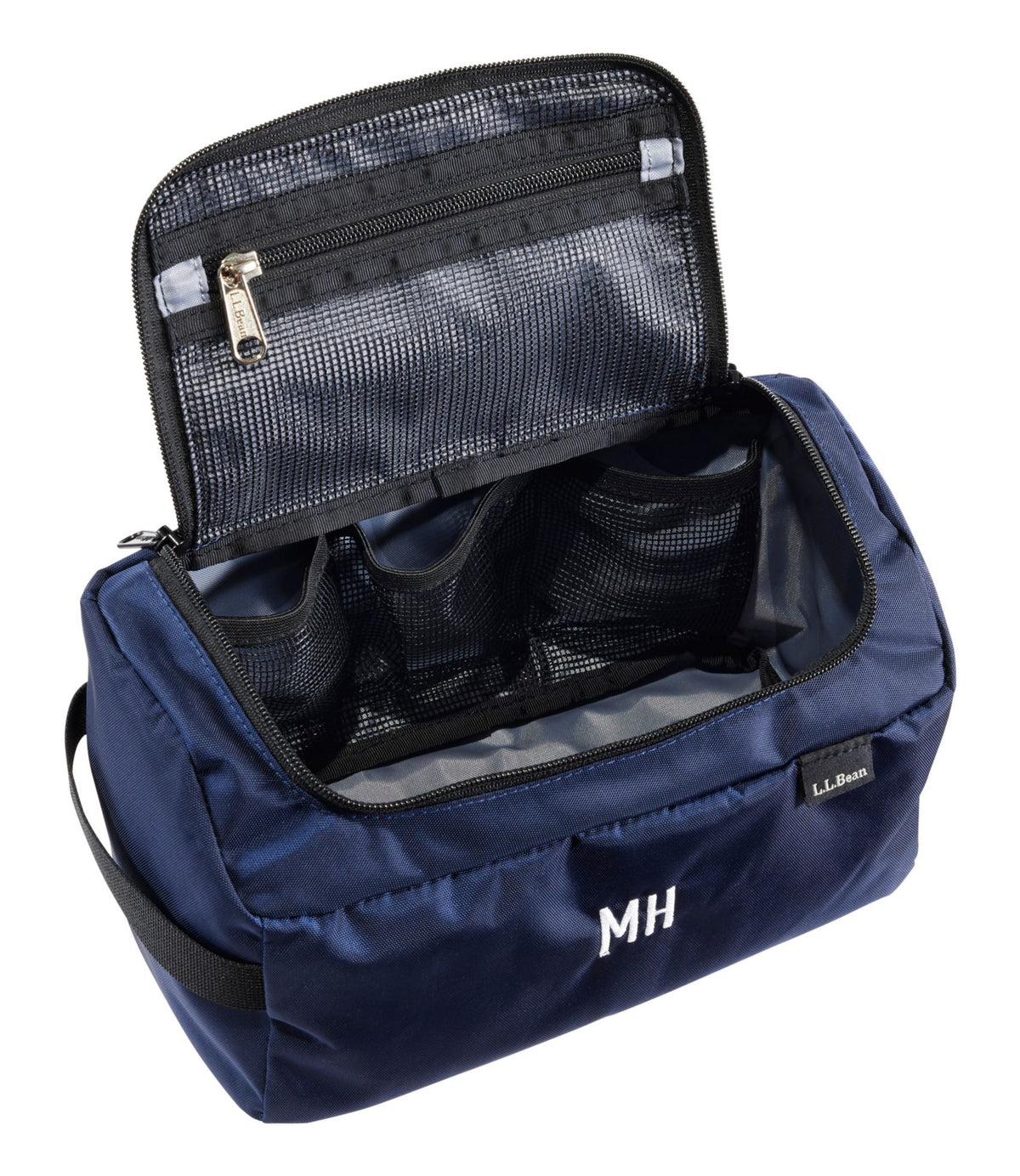 L.L.Bean Personal Organizer Toiletry Kit Alloy Gray
