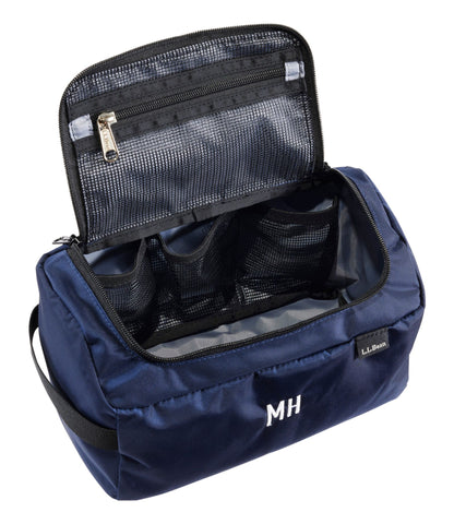 L.L.Bean Personal Organizer Toiletry Kit Alloy Gray