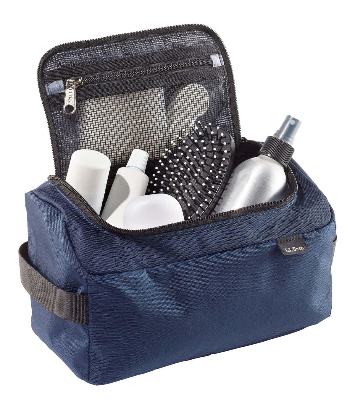 L.L.Bean Personal Organizer Toiletry Kit Alloy Gray