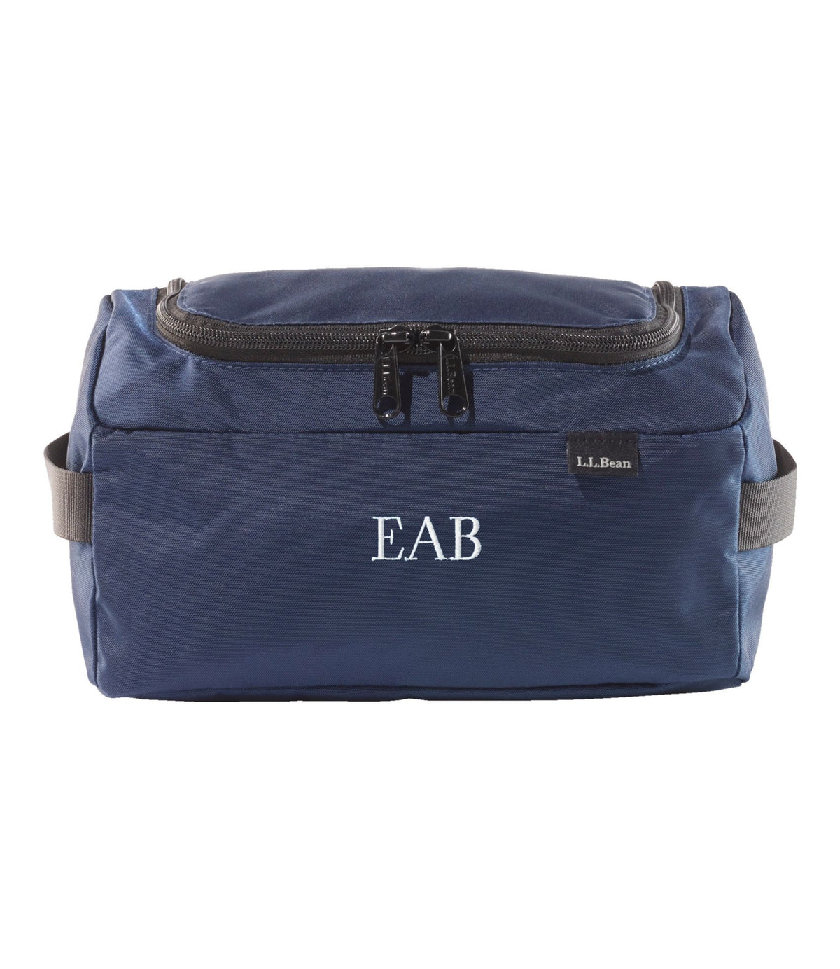L.L.Bean Personal Organizer Toiletry Kit Alloy Gray