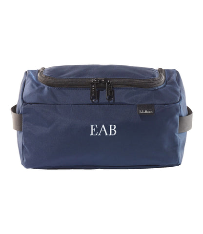 L.L.Bean Personal Organizer Toiletry Kit Alloy Gray