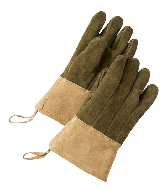 L.L.Bean Fireplace Gloves Moss Green