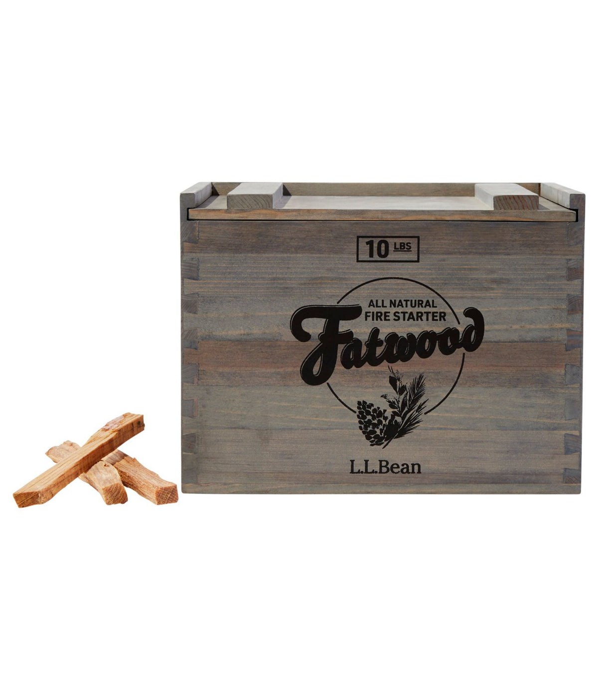 L.L.Bean Fatwood Crate Gray