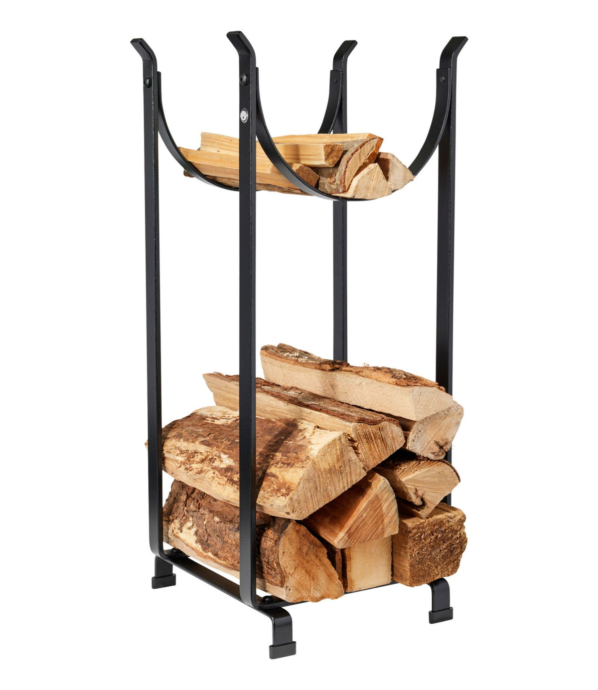 L.L.Bean Hearthside Wood Rack Black