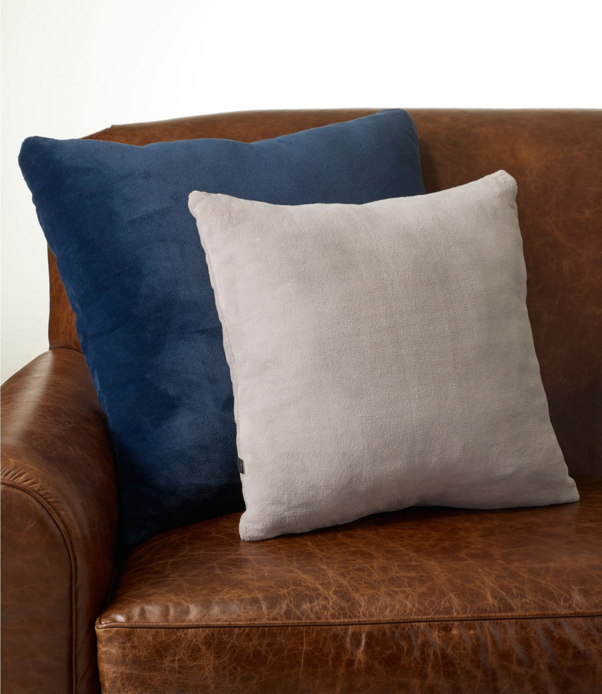 L.L.Bean Wicked Plush Throw Pillow Faded Redwood