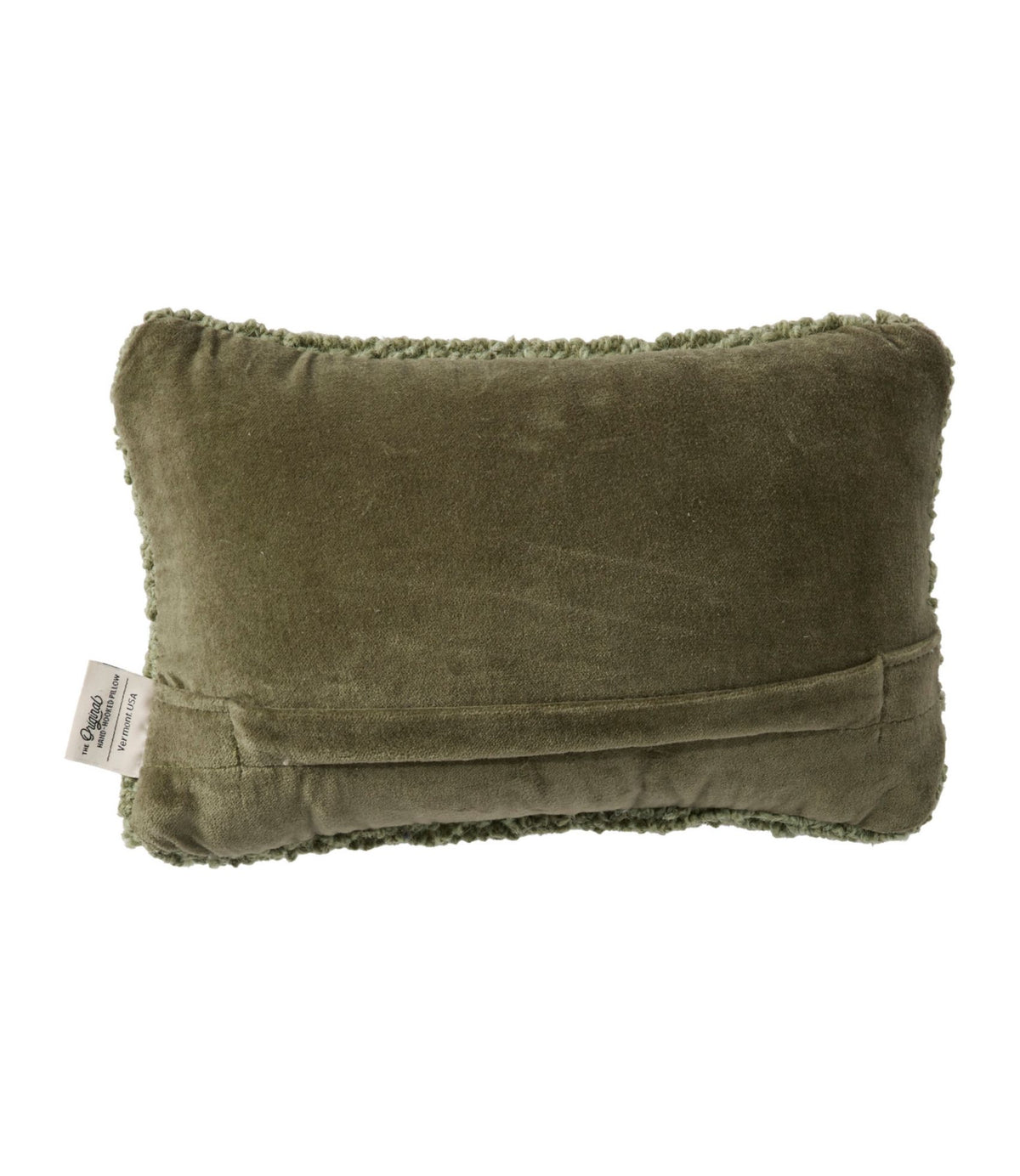 L.L.Bean Wool Hooked Throw Pillow, Pinecone, 8" x 12"