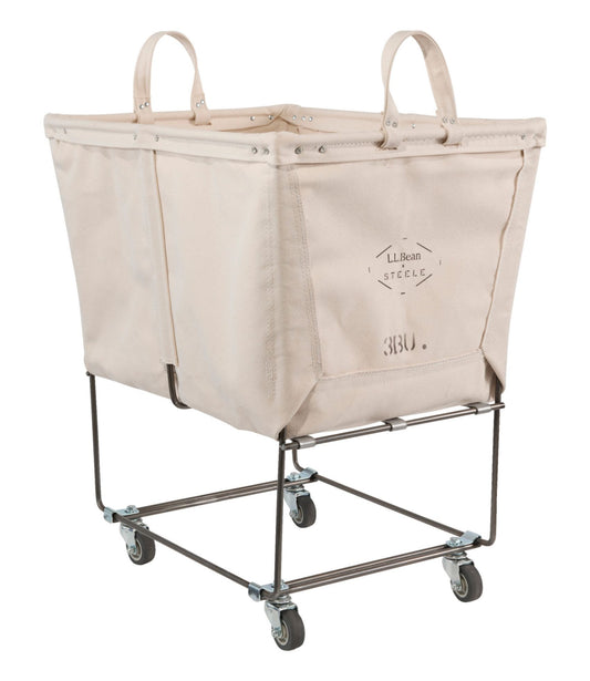 L.L.Bean L.L.Bean x Steele Three Bushel Elevated Cart With Casters Natural